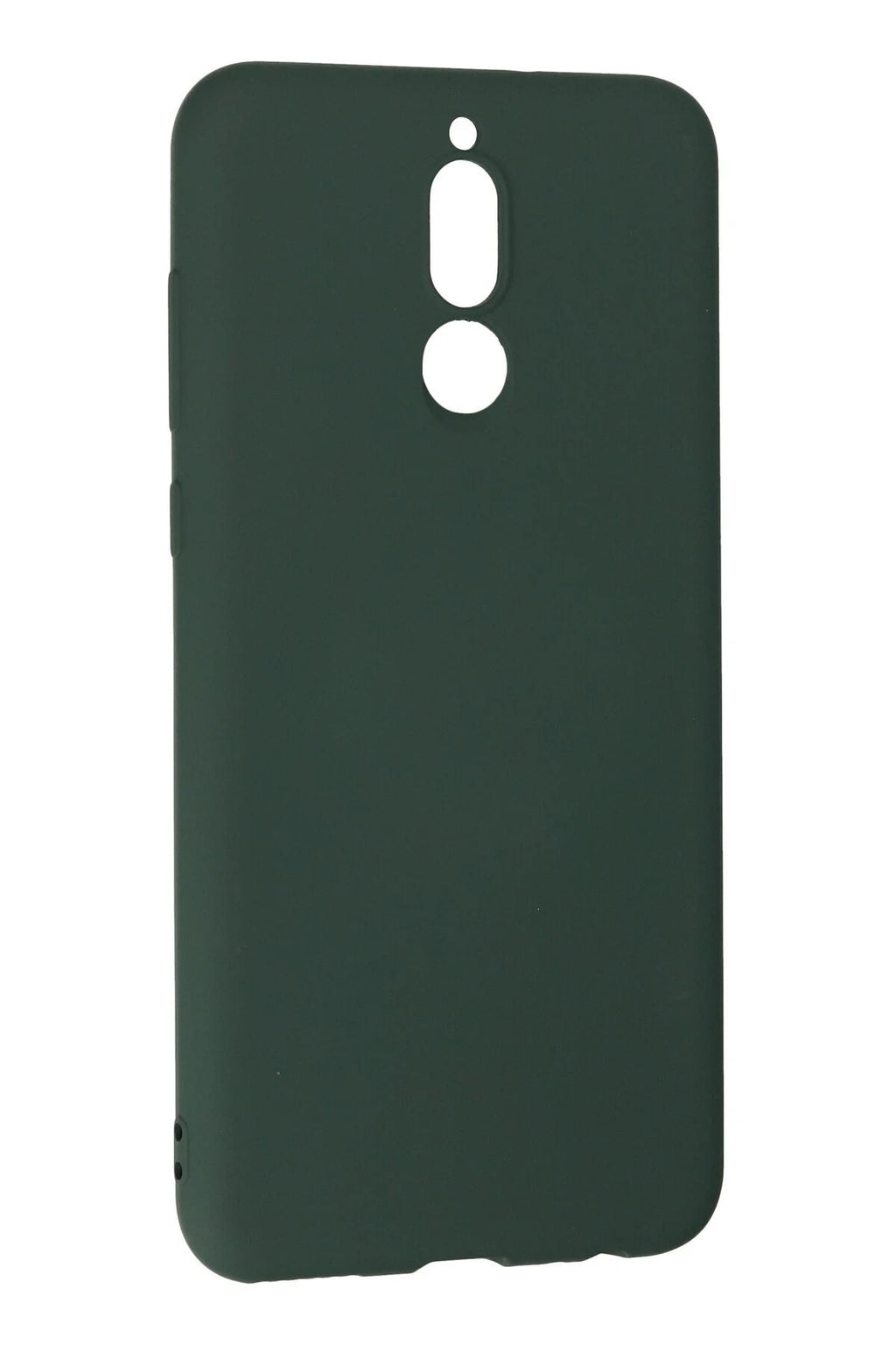 Mey İthalat® Huawei Mate 10 Lite Kılıf Nano içi Kadife Silikon - Koyu Yeşil