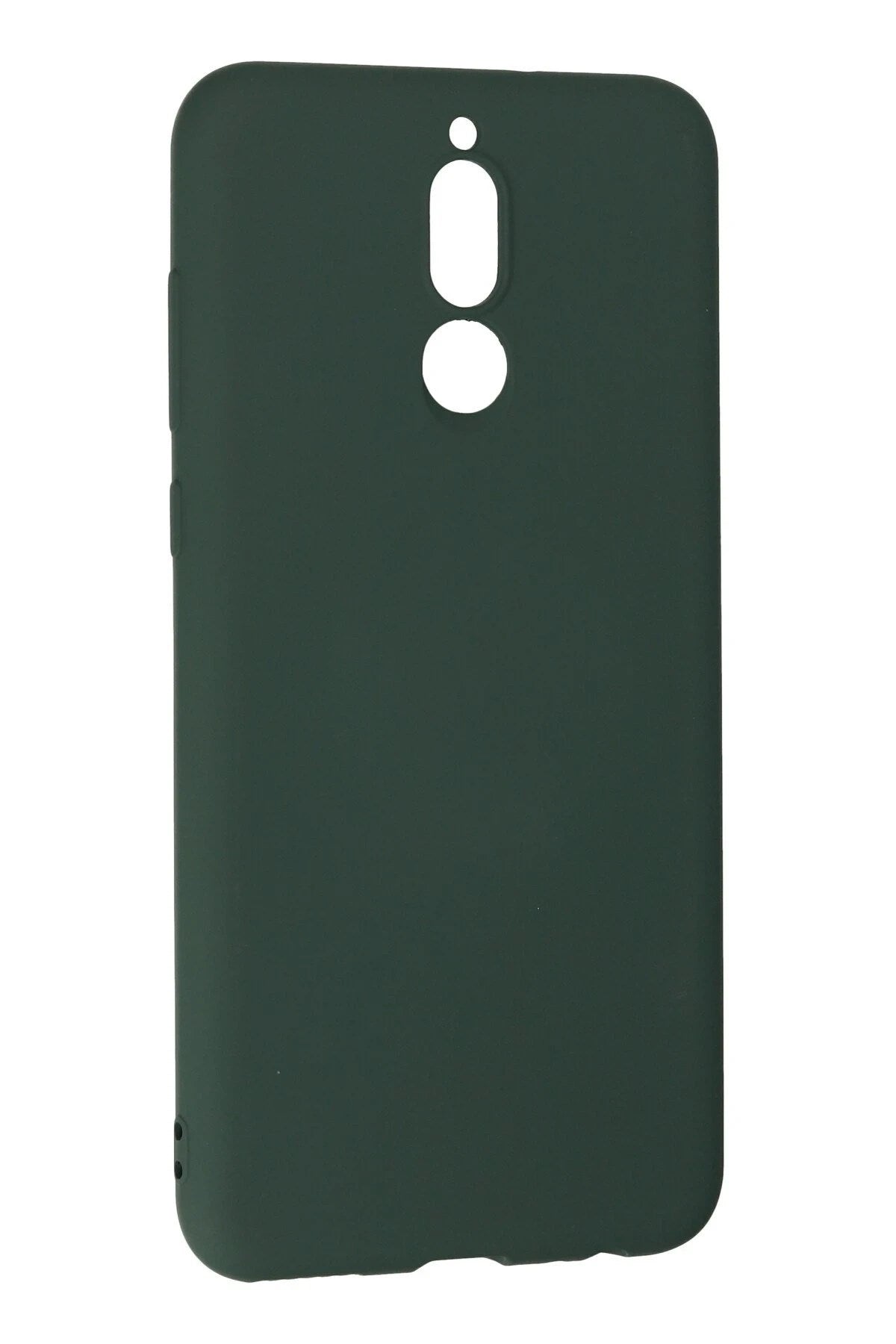 Mey İthalat® Huawei Mate 10 Lite Kılıf Nano içi Kadife Silikon - Koyu Yeşil