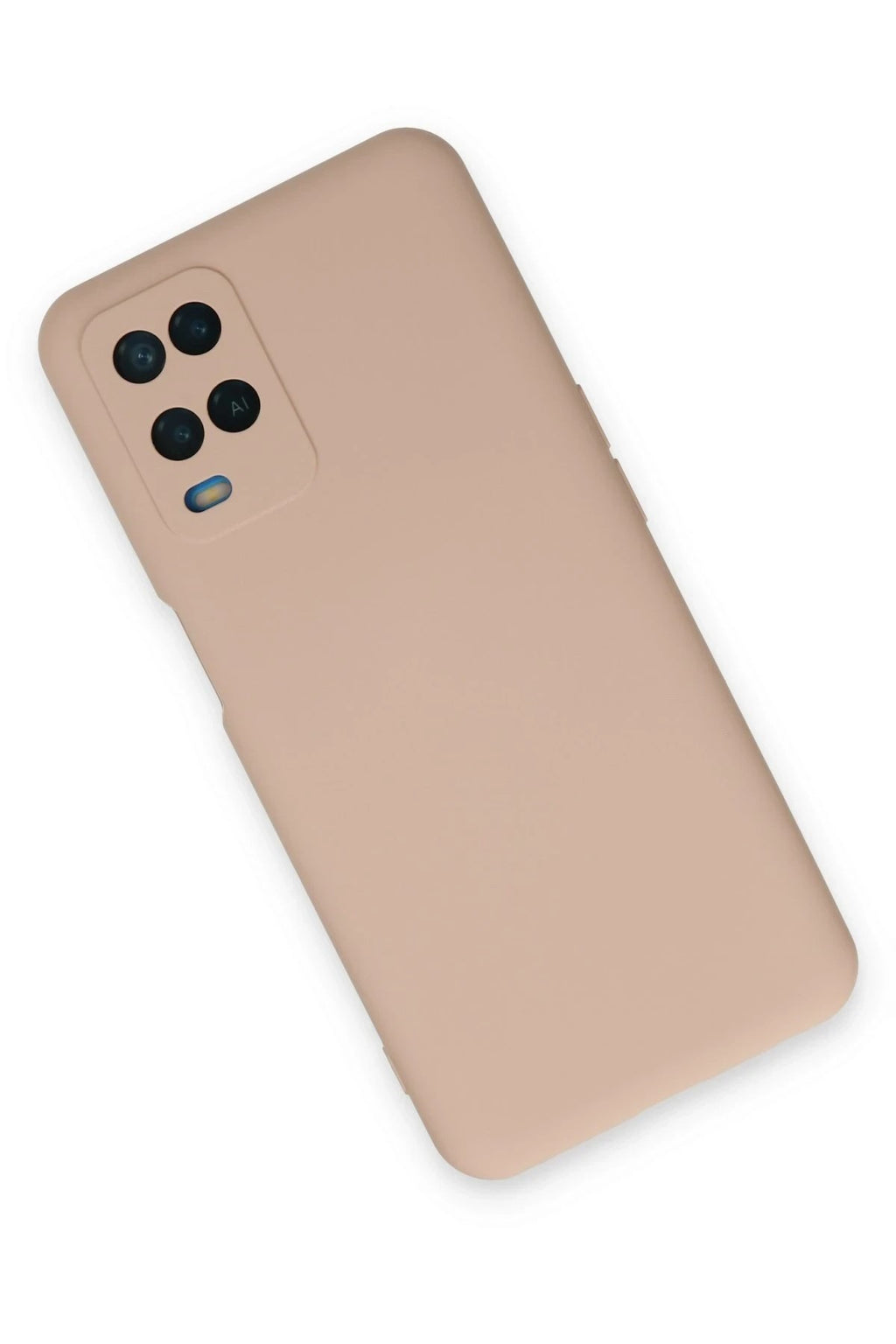Mey İthalat® A54 4G Kılıf Nano içi Kadife Silikon - Pudra