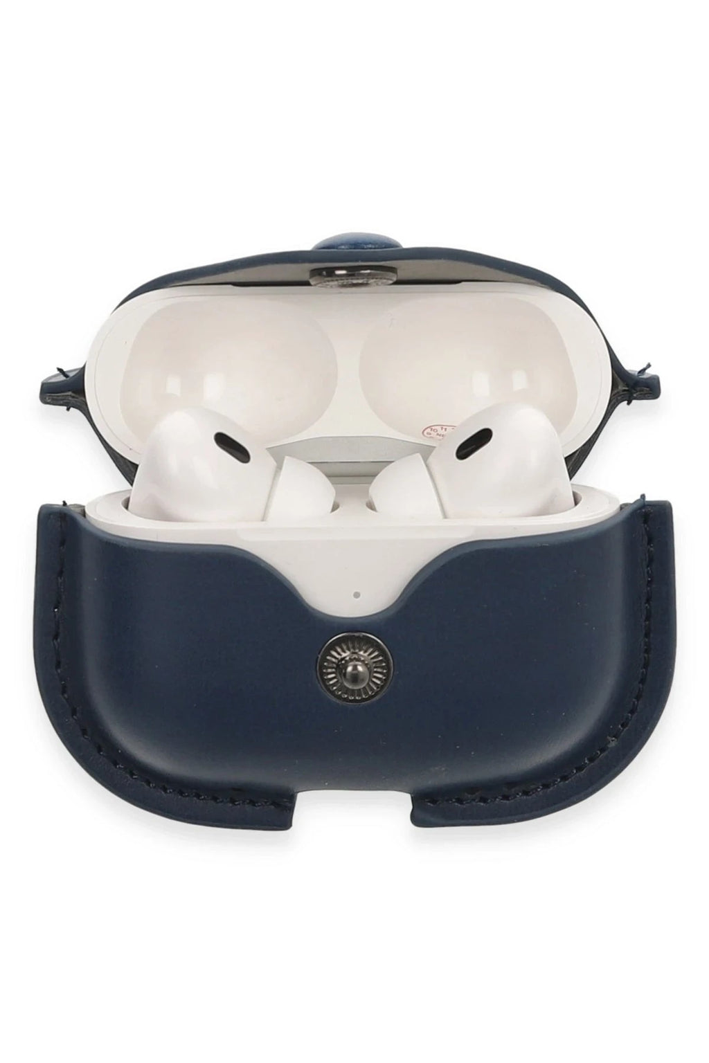 Mey İthalat® Airpods Pro 2 (2.nesil) Çanta Deri Kılıf - Lacivert