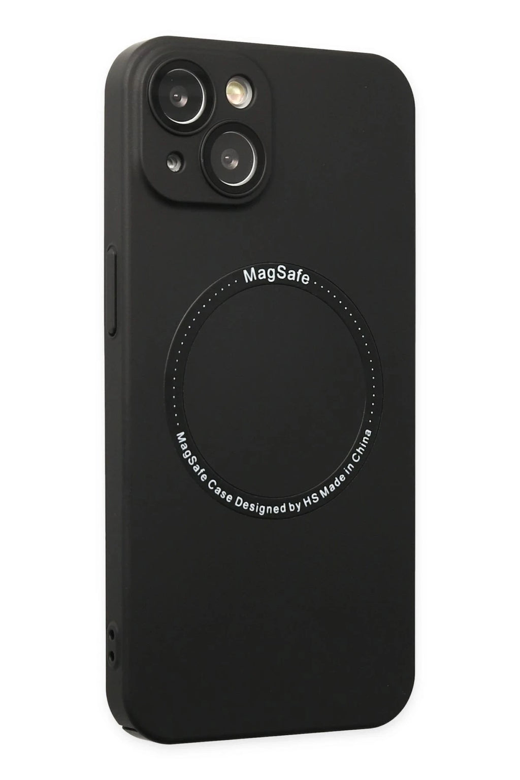 Mey İthalat® iPhone 14 Plus Kılıf Jack Magneticsafe Lens Silikon - Siyah