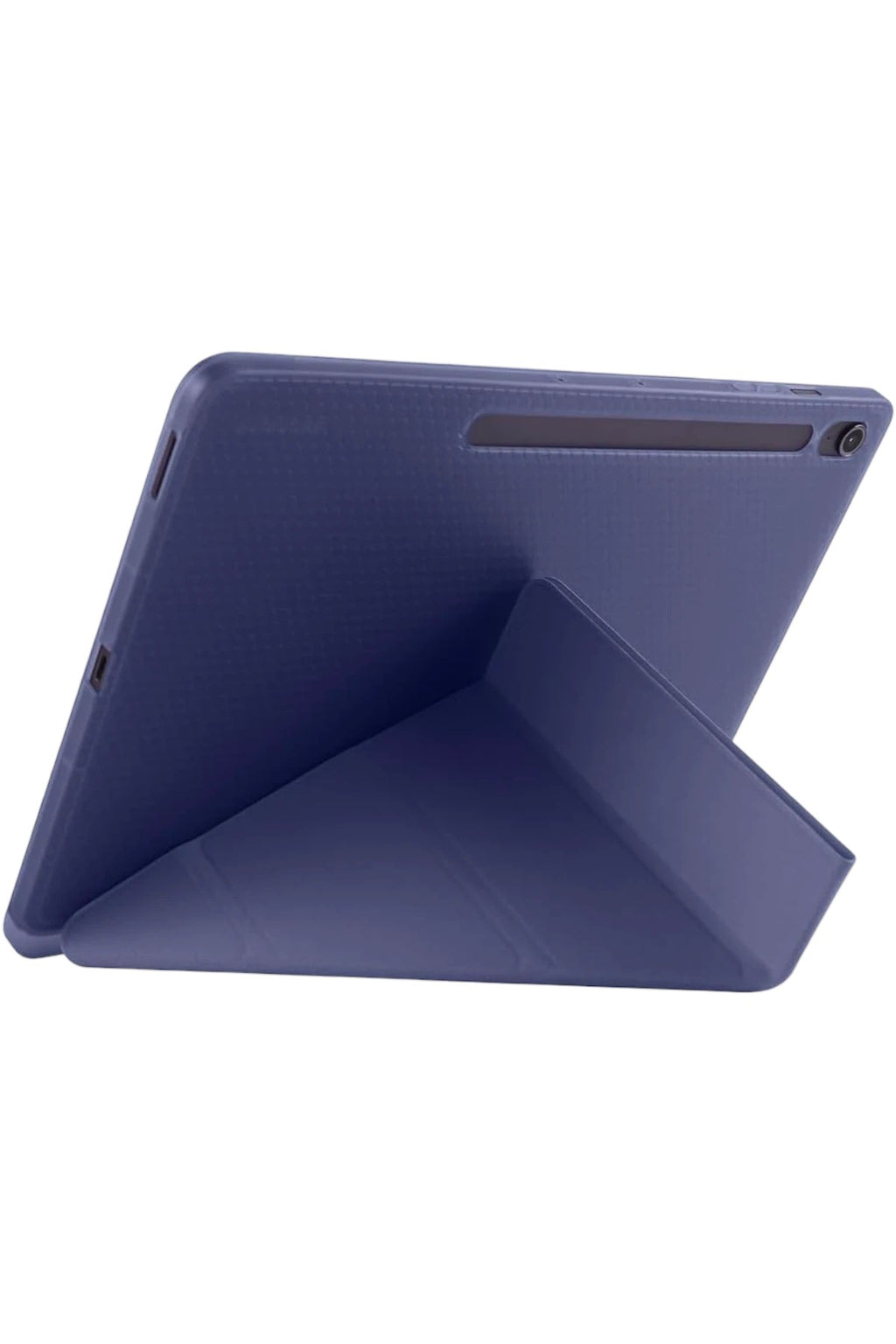 Mey İthalat® iPad Pro 13 (2024) Kılıf Kalemlikli Hugo Tablet Kılıfı - Lacivert