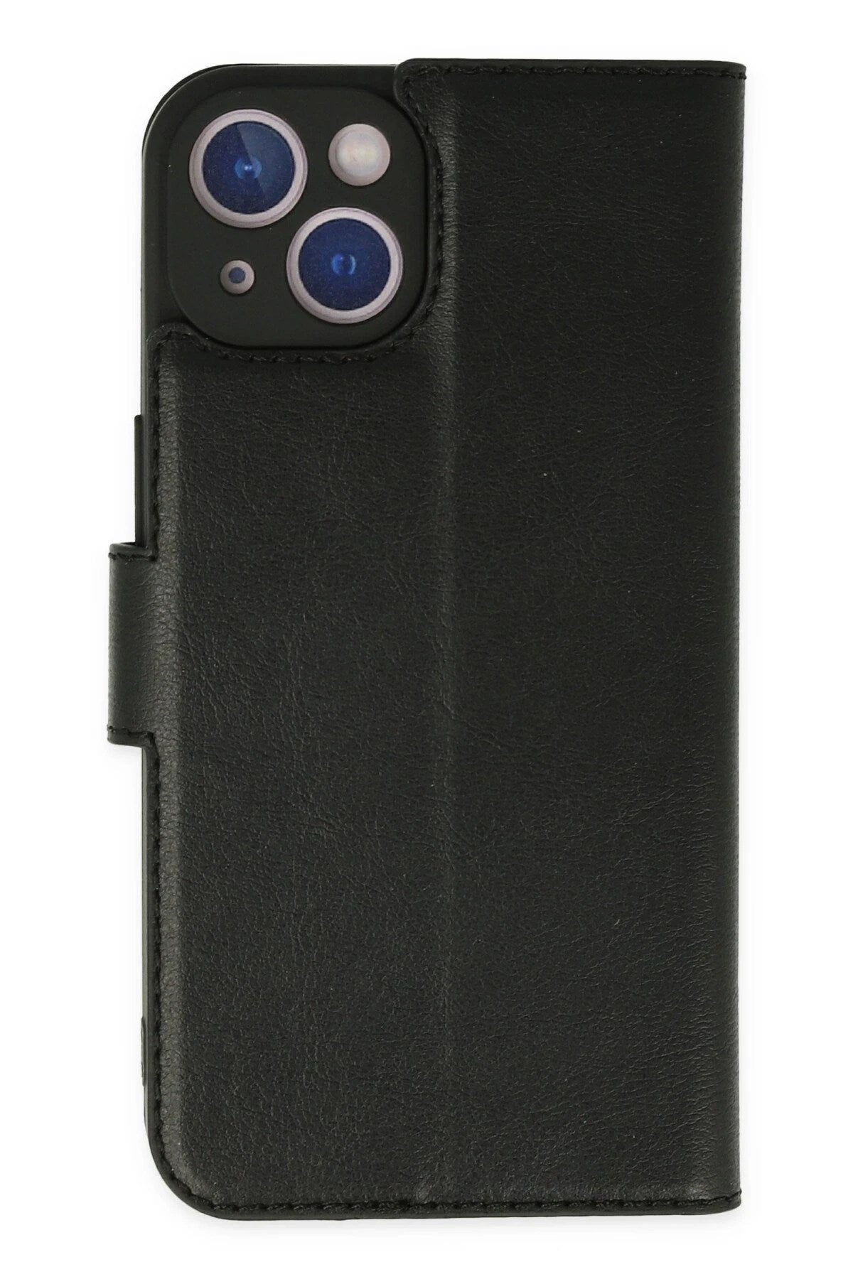 Mey İthalat® iPhone 14 Plus Kılıf Trend S Plus Kapaklı Kılıf - Siyah