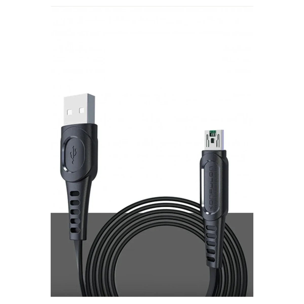 Mey İthalat® DC24 Micro USB Kablo 1.2M 4A - Siyah