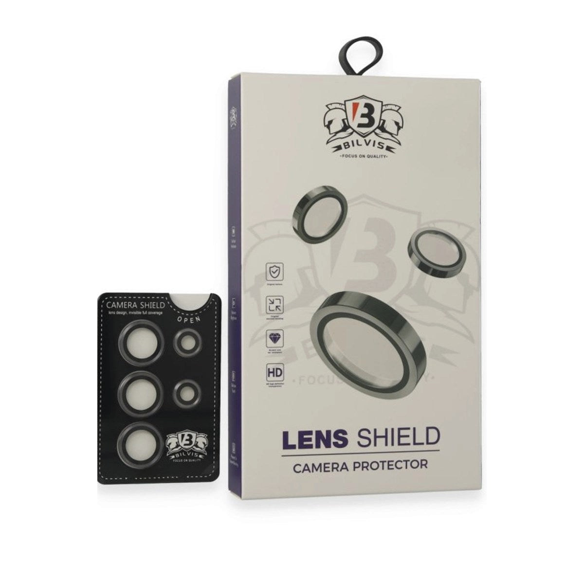 Mey İthalat® Samsung Galaxy S25 Ultra Bilvis Titan Kamera Lens - Titan Gri