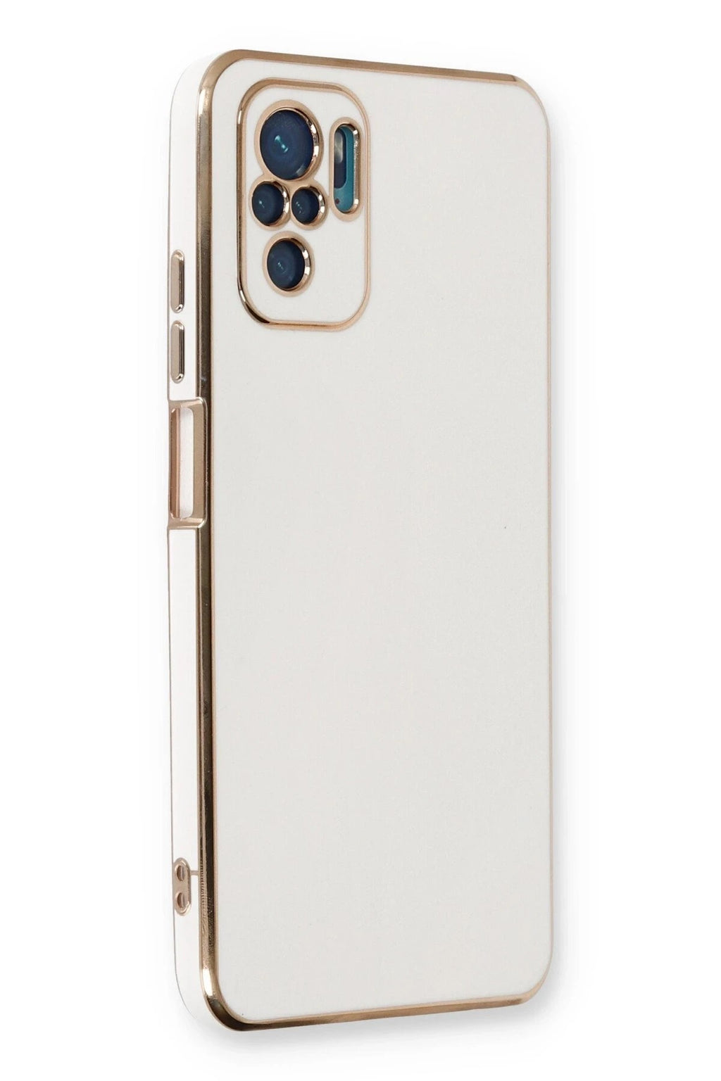 Mey İthalat® Redmi Note 10 Kılıf Volet Silikon - Beyaz