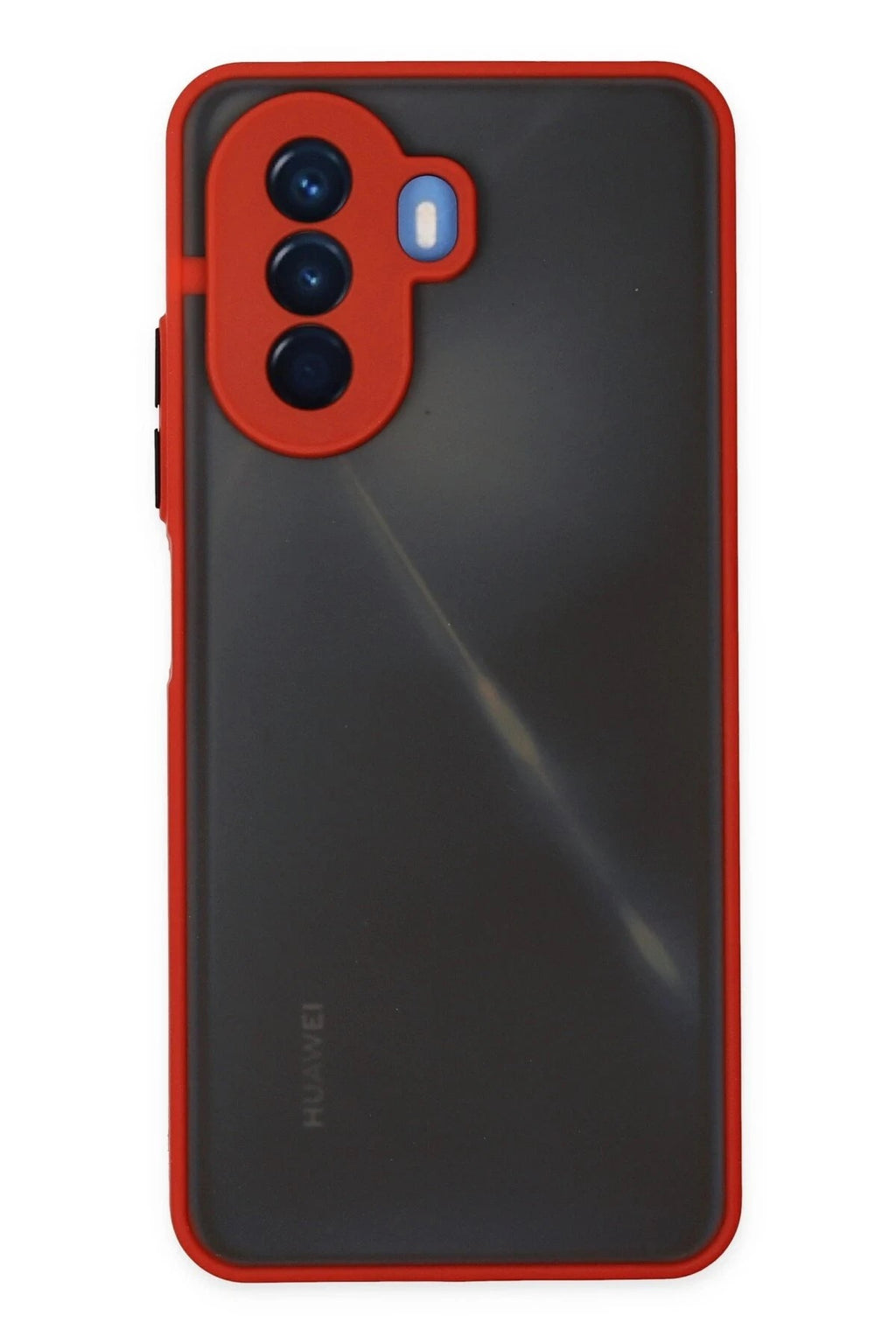 Mey İthalat® Huawei Nova Y70 Kılıf Montreal Silikon Kapak - Kırmızı