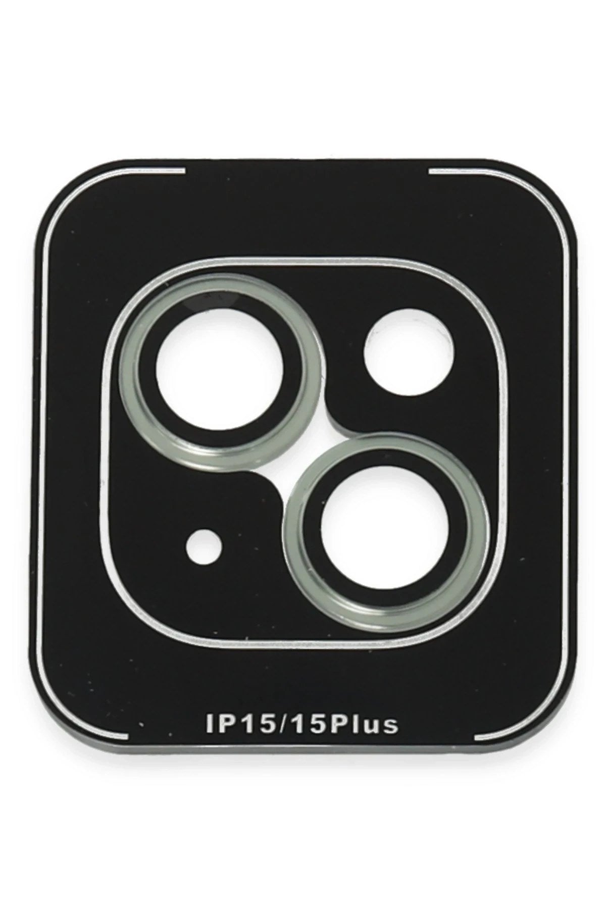 Mey İthalat® iPhone 15 PVD Metal Kamera Lens - Açık Yeşil