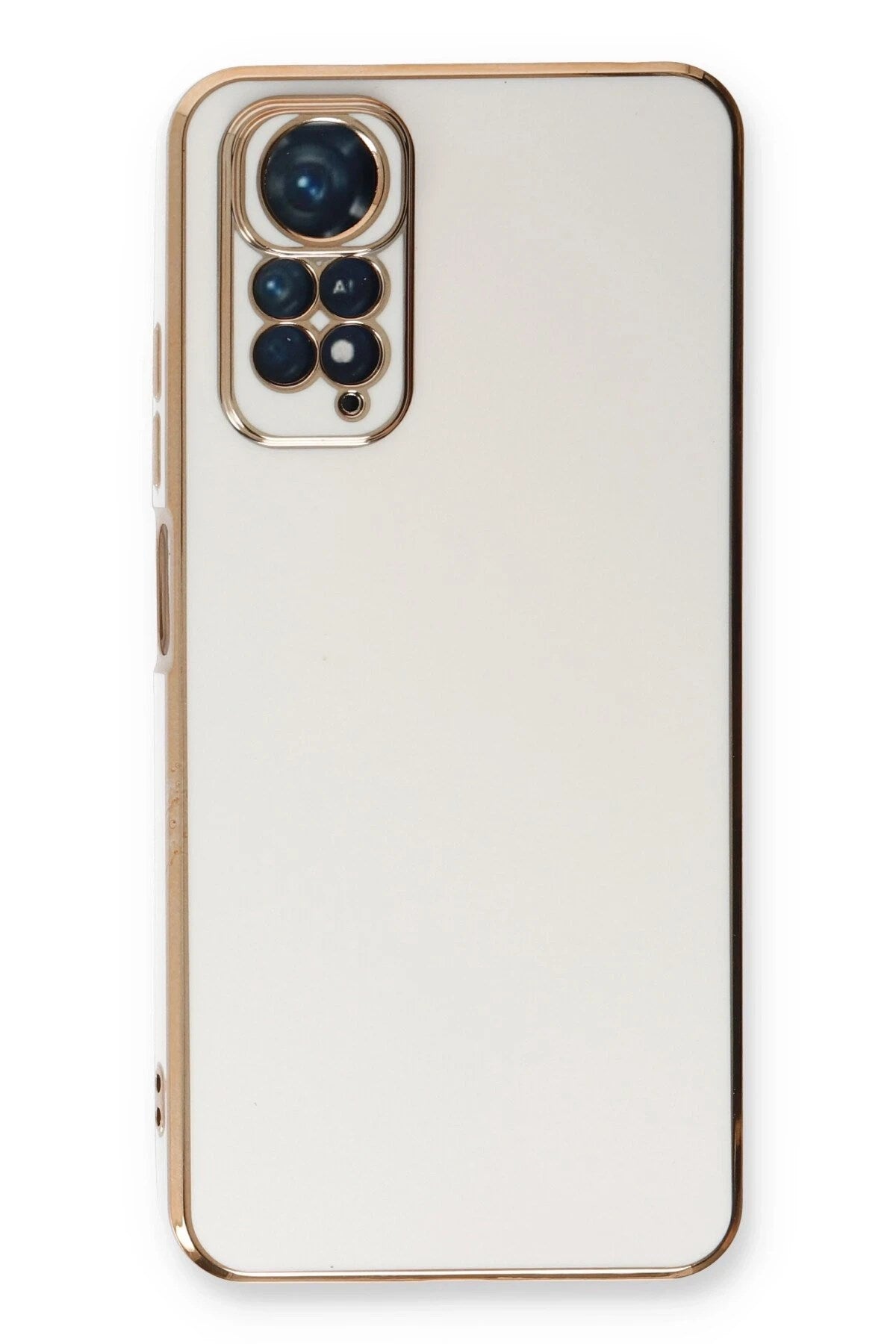 Mey İthalat® Redmi Note 11 Kılıf Volet Silikon - Beyaz