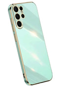 Mey İthalat® Samsung Galaxy S24 Ultra Kılıf Volet Silikon - Açık Yeşil