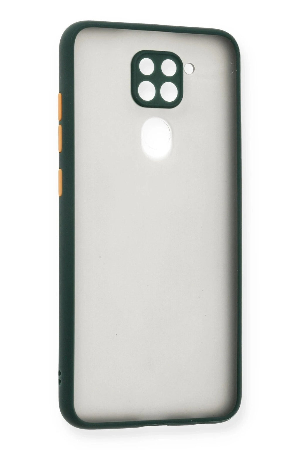 Mey İthalat® Redmi Note 9 Kılıf Montreal Silikon Kapak - Yeşil