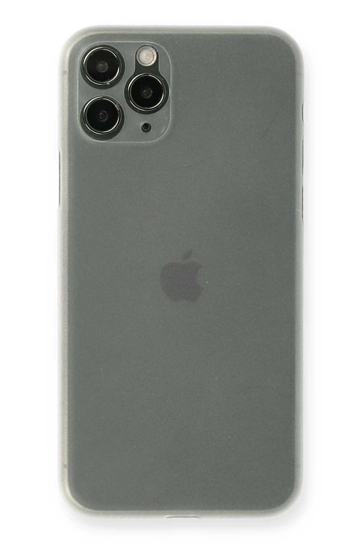 Mey İthalat® iPhone 11 Pro Kılıf PP Ultra İnce Kapak - Beyaz