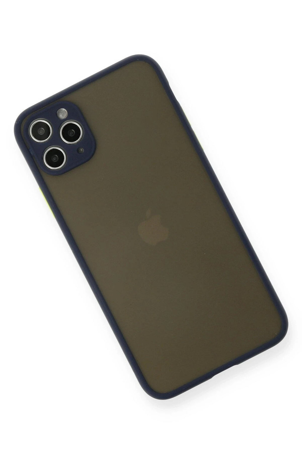 Mey İthalat® iPhone 11 Pro Max Kılıf Montreal Silikon Kapak - Lacivert