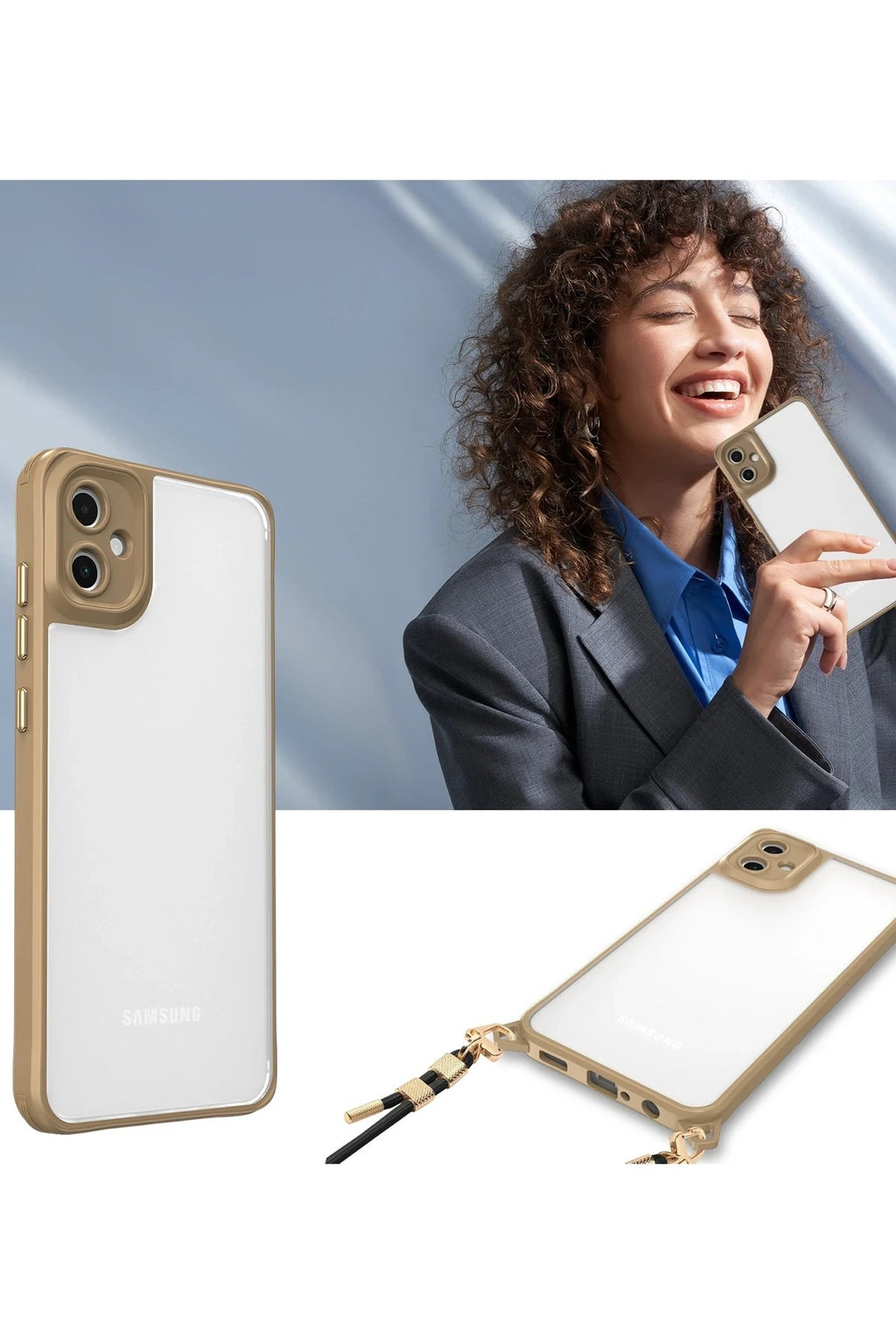 Mey İthalat® Samsung Galaxy A06 Kılıf Penta Silikon Kılıf - Lacivert