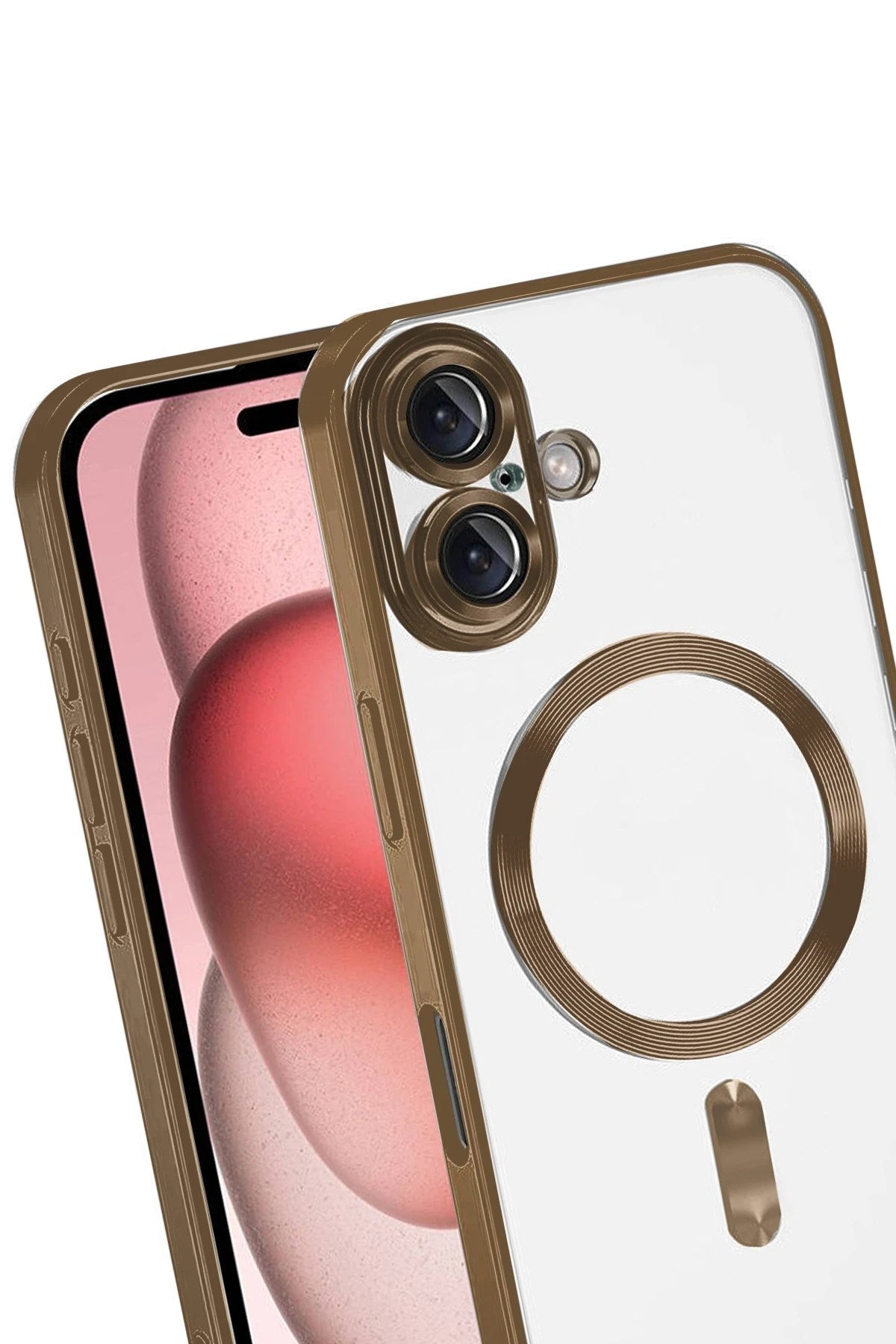 Mey İthalat® iPhone 17 Kross Magneticsafe Kapak - Çöl Titanyum