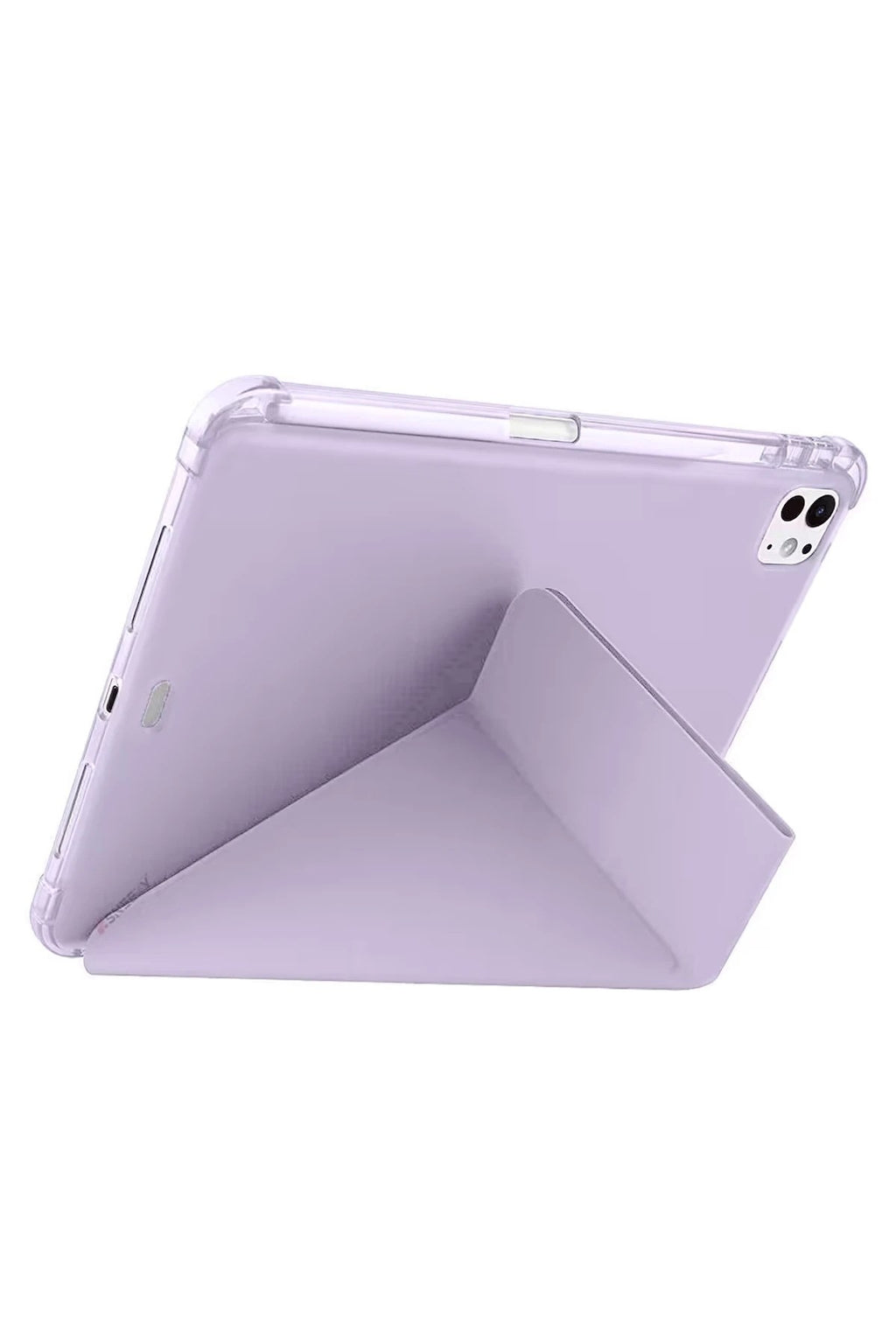 Mey İthalat® iPad Air 13 (2024) Kılıf Kalemlikli Mars Tablet Kılıfı - Lila