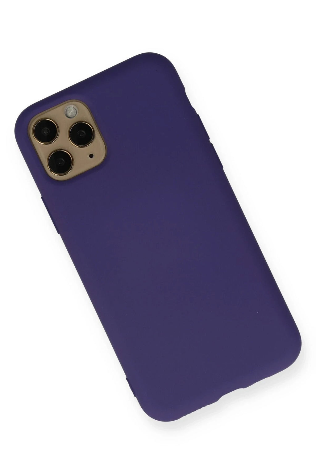Mey İthalat® iPhone 11 Pro Kılıf Nano içi Kadife Silikon - Mor