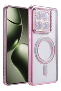 Mey İthalat® Mi 14T Pro Joke Simli Magneticsafe Kılıf - Pembe