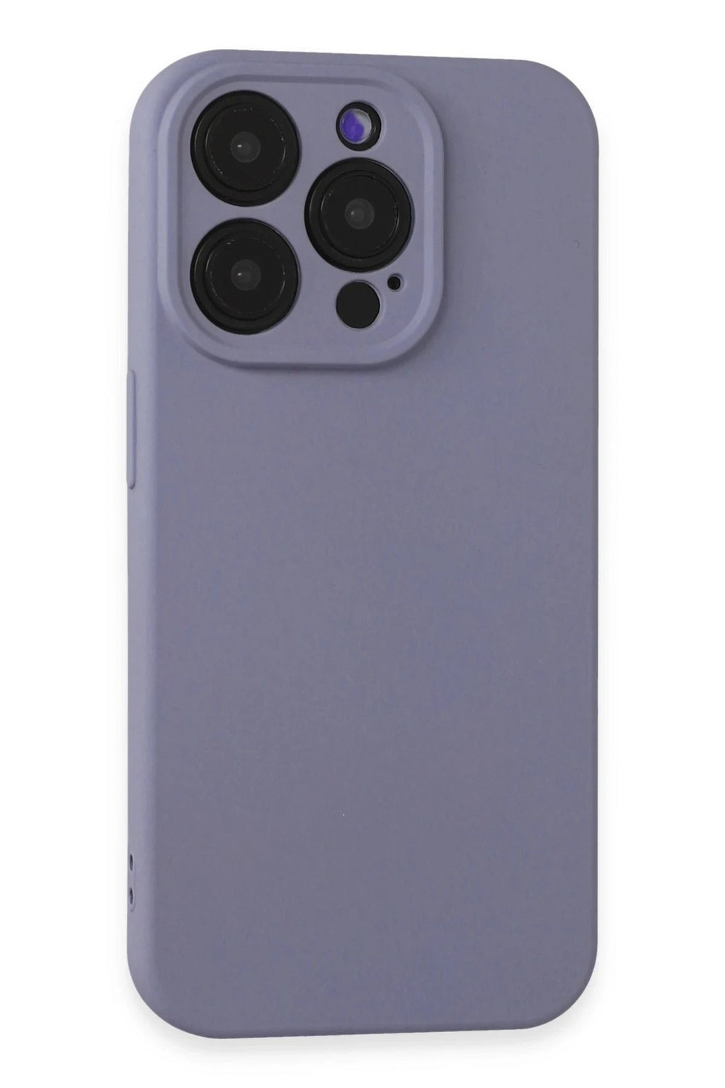 Mey İthalat® iPhone 15 Pro Max Kılıf Nano içi Kadife Silikon - Lila