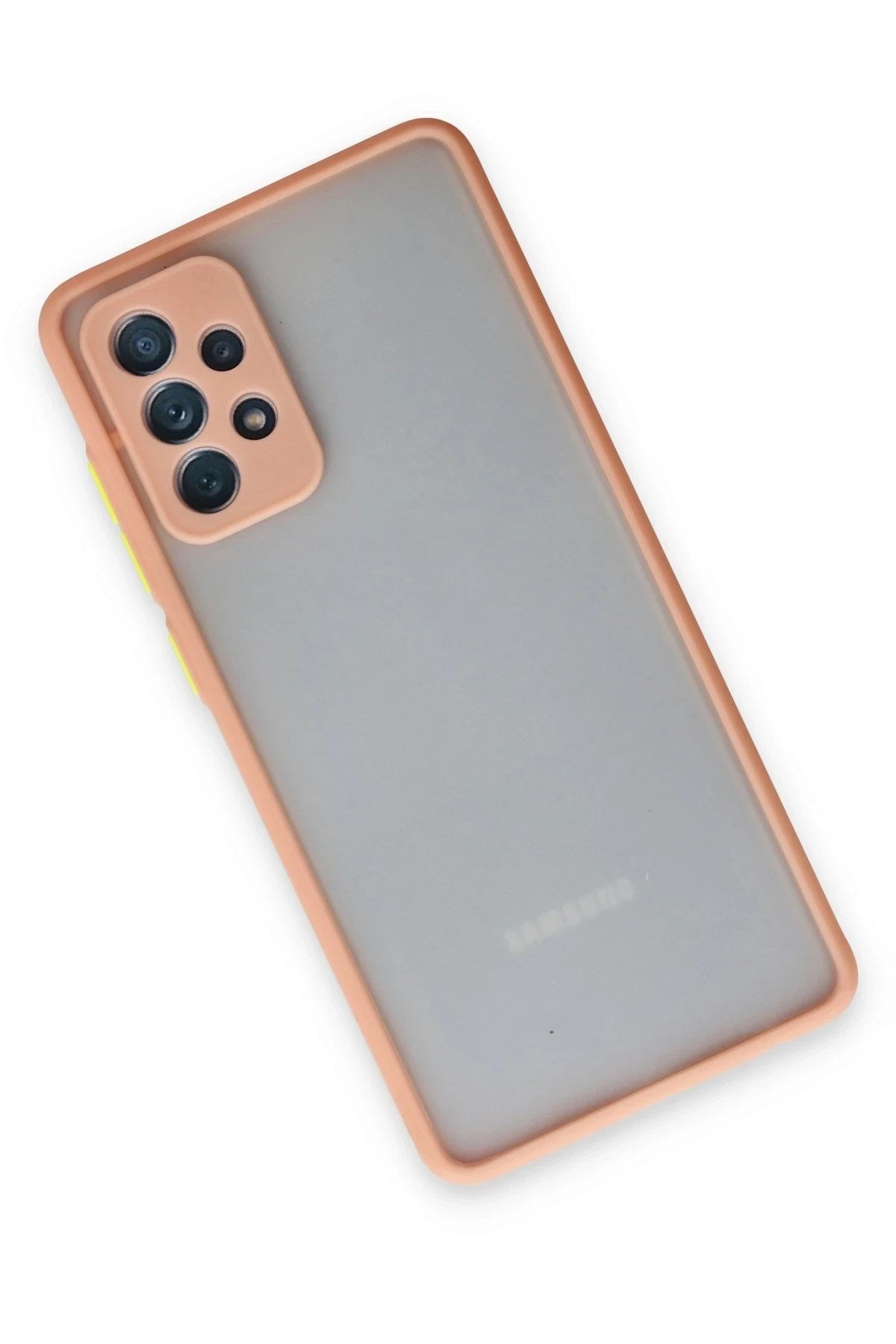 Mey İthalat® Samsung Galaxy A52 Kılıf Montreal Silikon Kapak - Pembe