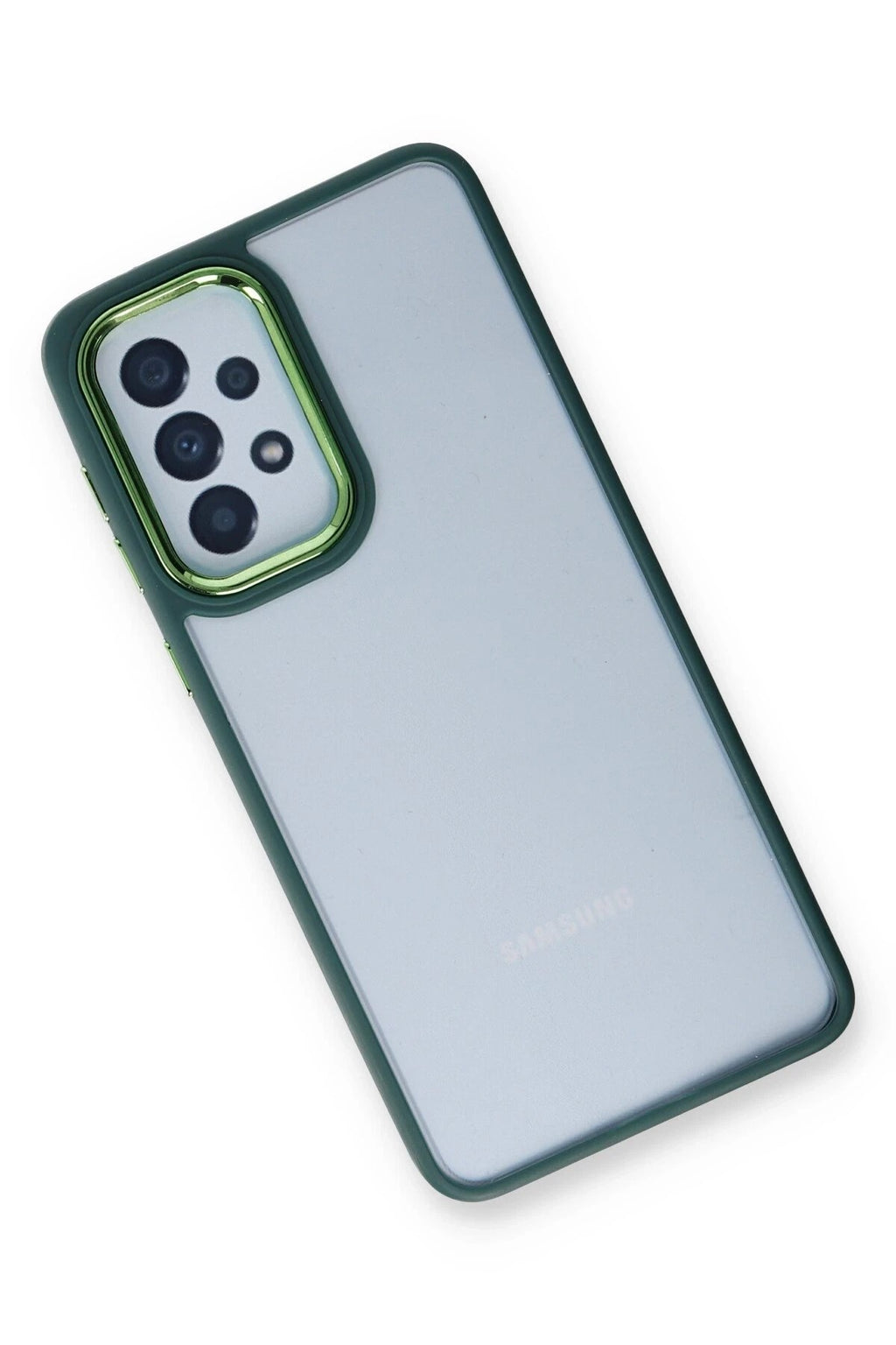 Mey İthalat® Samsung Galaxy A73 5G Kılıf Dora Kapak - Haki Yeşil