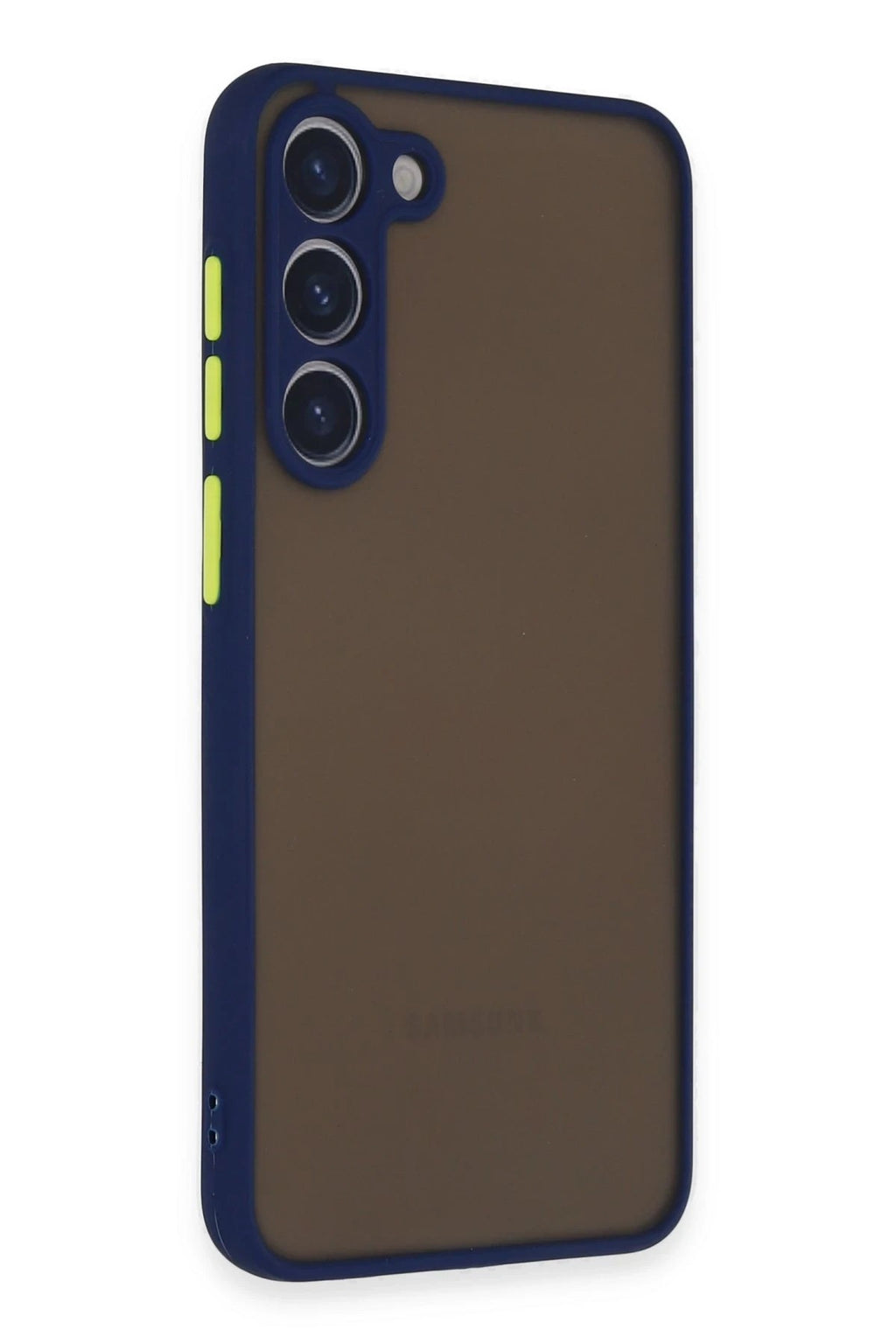 Mey İthalat® Samsung Galaxy S23 Kılıf Montreal Silikon Kapak - Lacivert