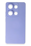 Mey İthalat® Redmi Note 13 Pro 4G Kılıf Nano içi Kadife Silikon - Lila