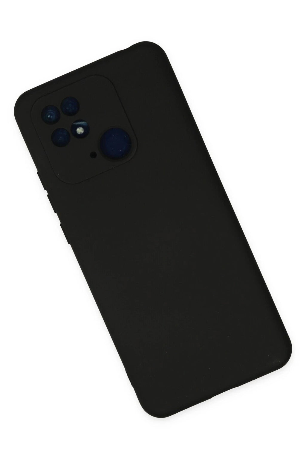 Mey İthalat® Redmi 10C Kılıf Nano içi Kadife Silikon - Siyah