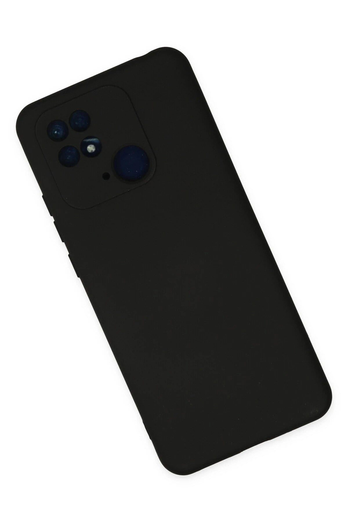 Mey İthalat® Redmi 10C Kılıf Nano içi Kadife Silikon - Siyah
