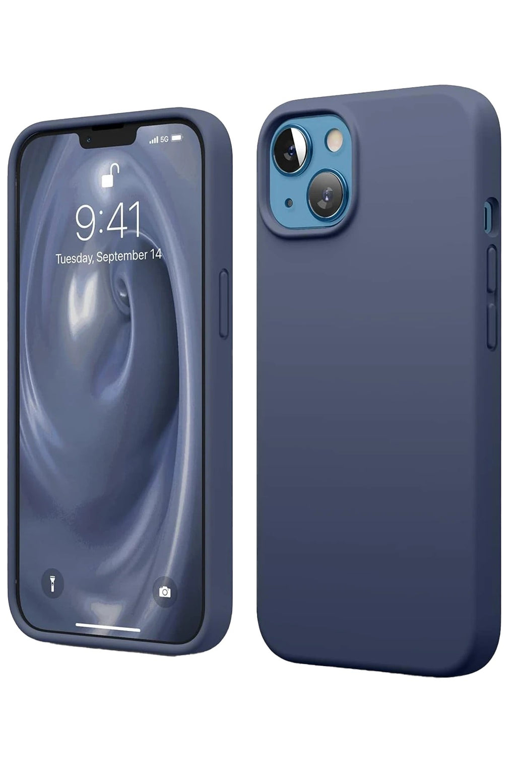 Mey İthalat® iPhone 14 Kılıf First Silikon - Lacivert