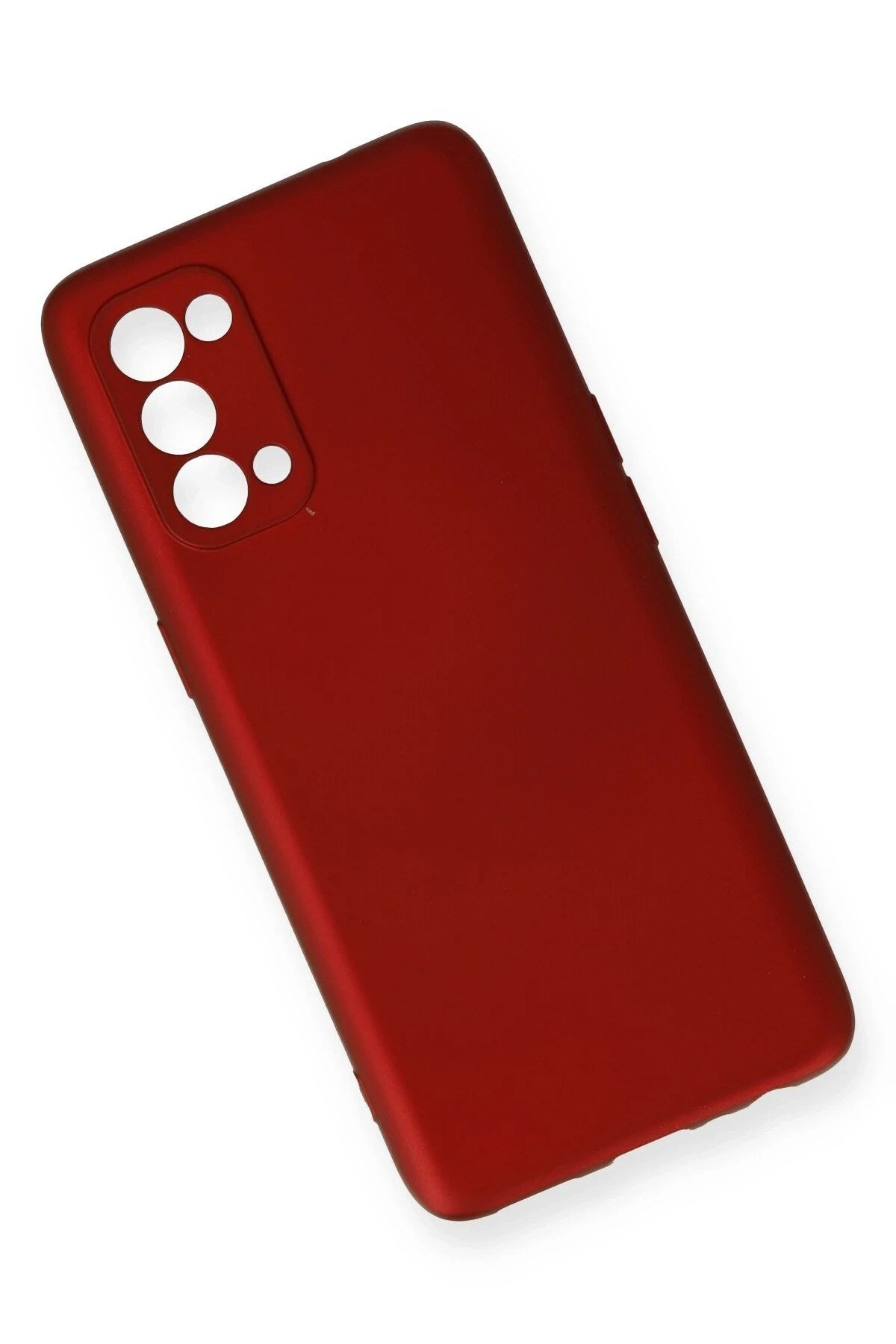 Mey İthalat® Reno 5 Pro Kılıf First Silikon - Bordo