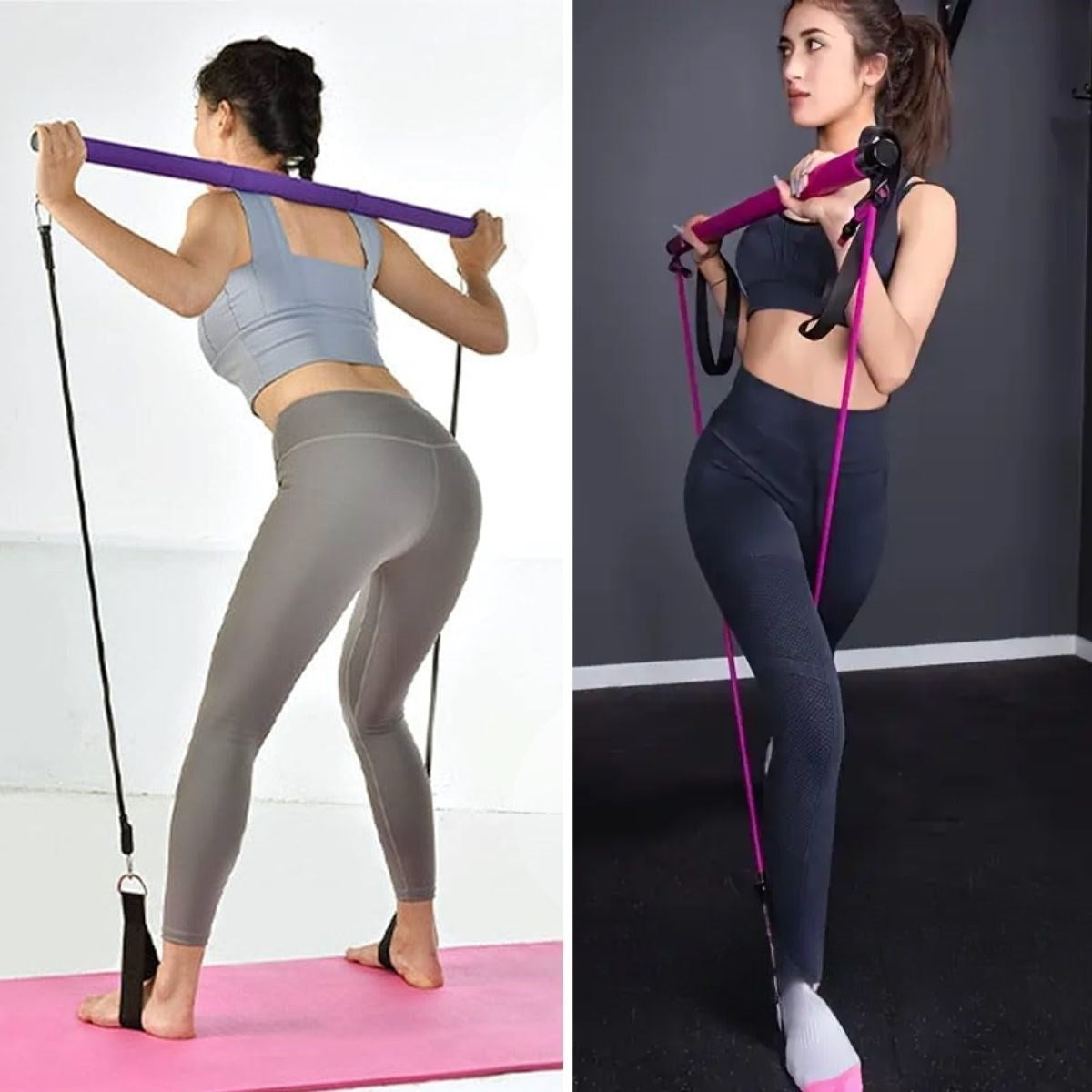 Jimnastik Çubuğu Plates Barı Taşınabilir Spor Ve Egzersiz Aleti