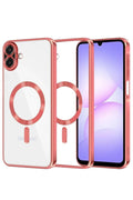 Mey İthalat® Samsung Galaxy A07 4G Kross Magneticsafe Kapak - Kırmızı