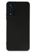 Mey İthalat® Redmi Note 11 Pro Plus 5G Kılıf Nano içi Kadife Silikon - Siyah