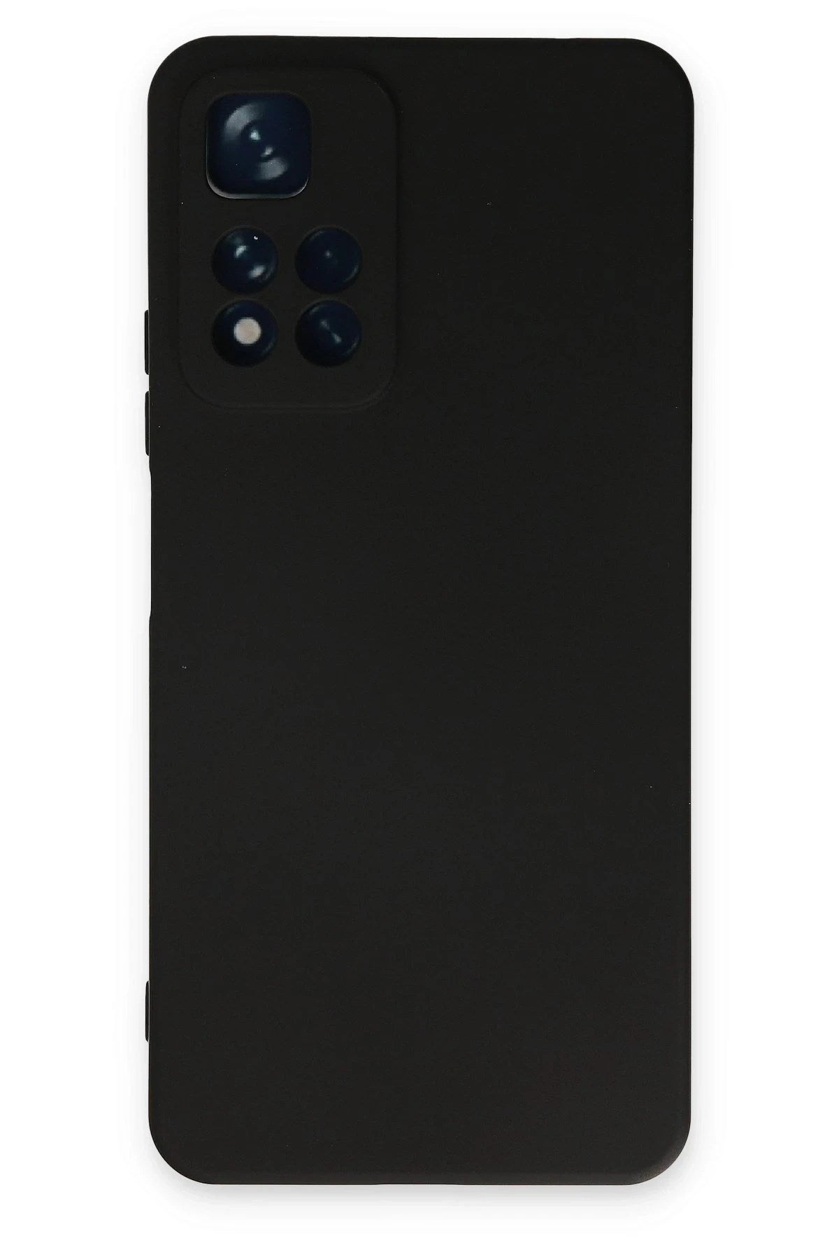 Mey İthalat® Redmi Note 11 Pro Plus 5G Kılıf Nano içi Kadife Silikon - Siyah
