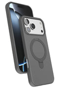 Mey İthalat® iPhone 17 Pro Regal Magsafe Standlı Kapak - Titan Gri