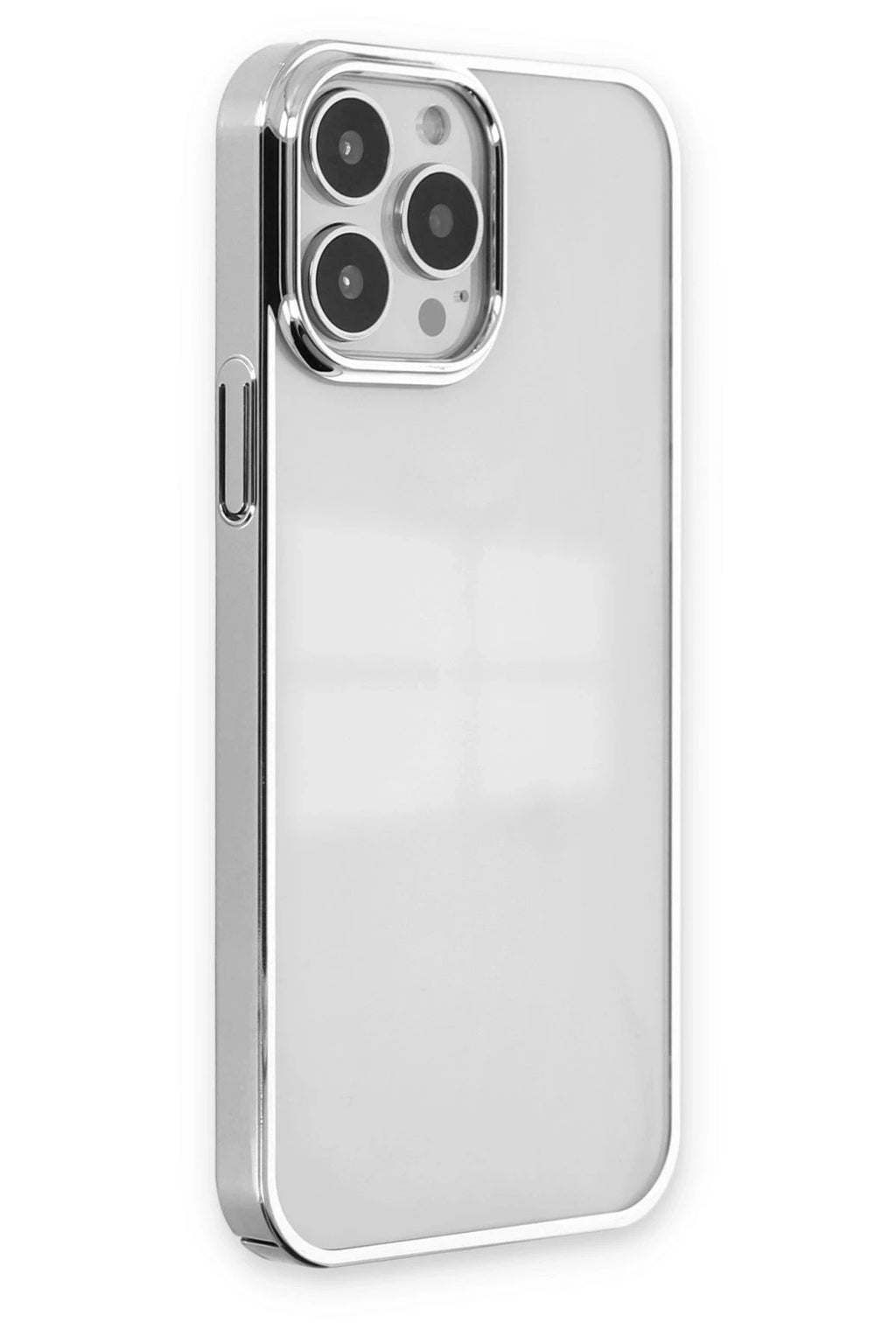 Mey İthalat® iPhone 14 Pro Max Kılıf Element Silikon - Gümüş