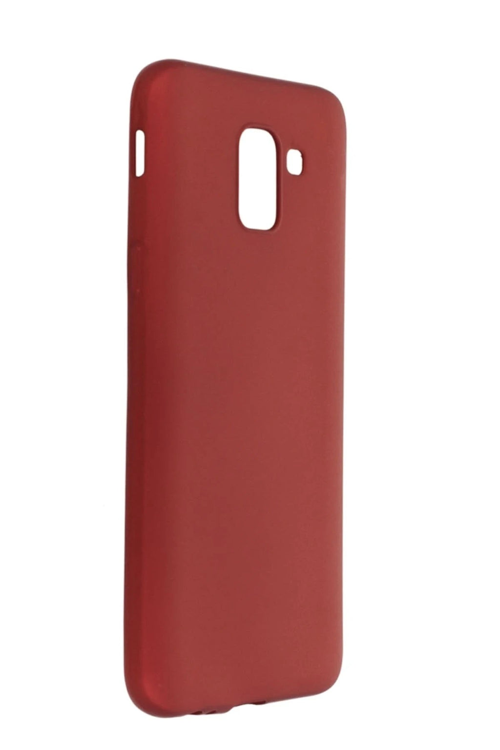 Mey İthalat® Samsung Galaxy J6 Kılıf First Silikon - Bordo