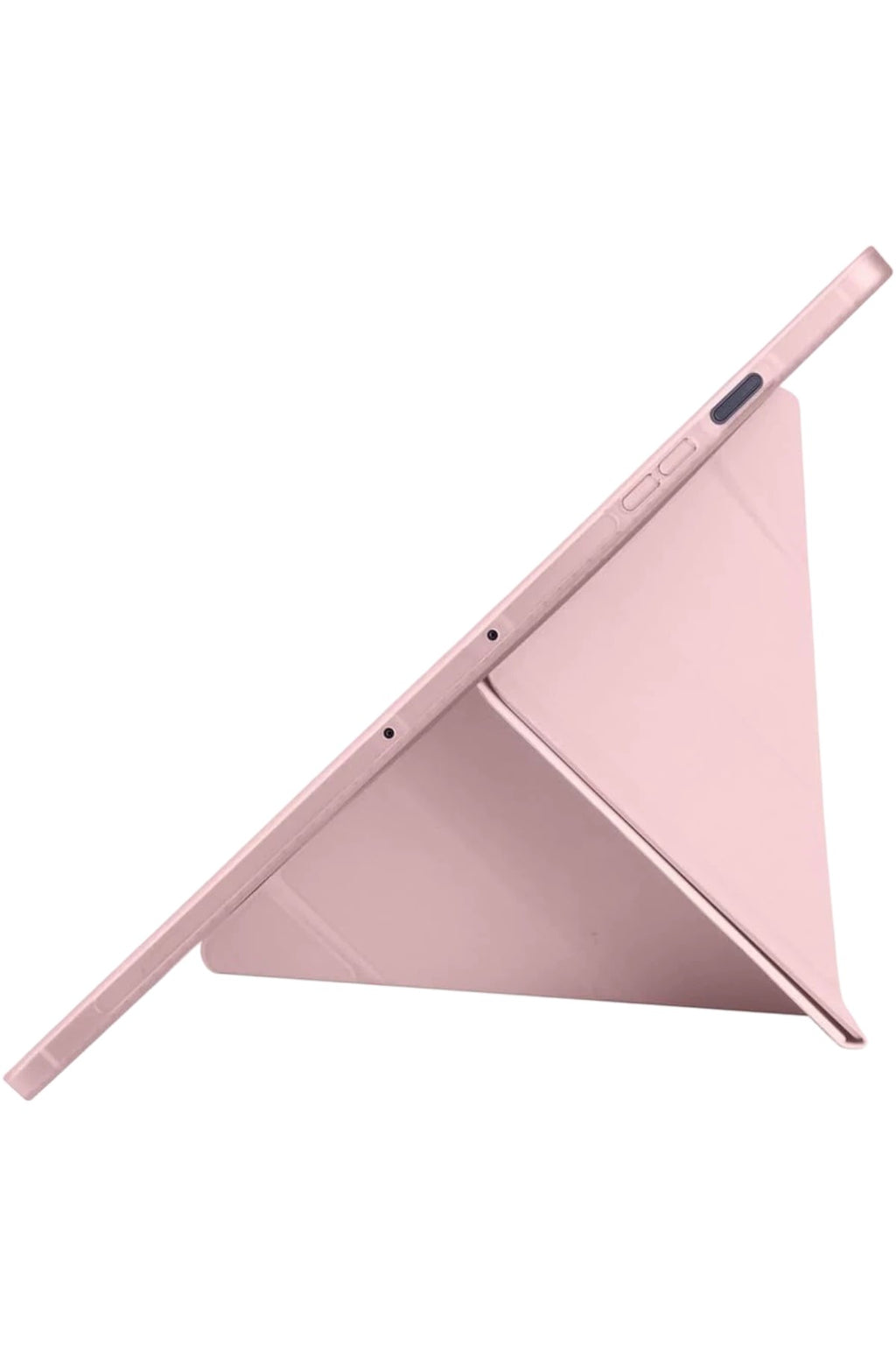 Mey İthalat® iPad Pro 11 (2024) Kılıf Kalemlikli Hugo Tablet Kılıfı - Rose Gold