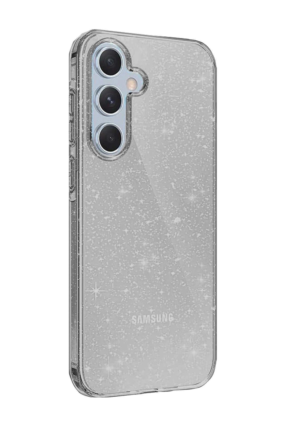 Mey İthalat® Samsung Galaxy A15 4G Kılıf Glow Kapak - Siyah