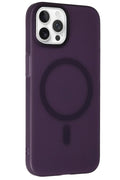 Mey İthalat® iPhone 14 Pro Max Tuna PC Slim Magsafe Kapak - Derin Mor