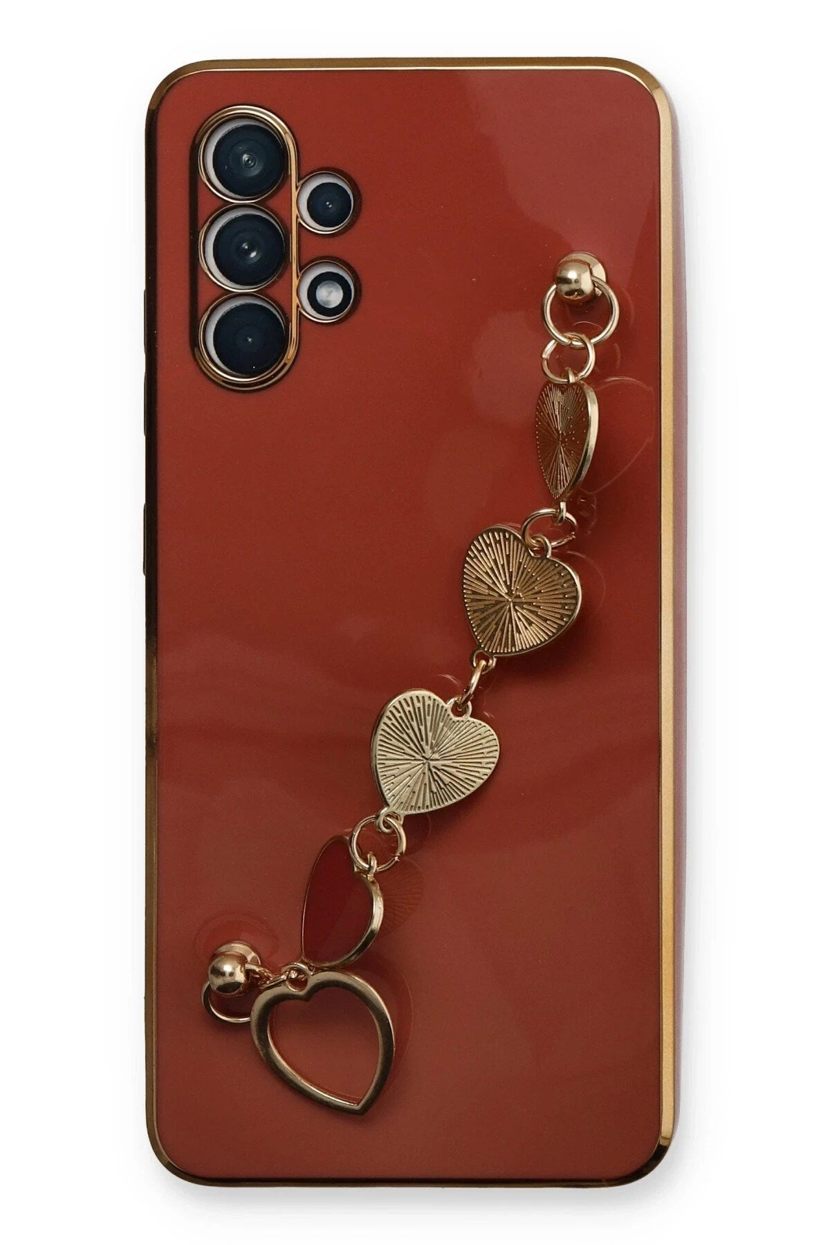 Mey İthalat® Samsung Galaxy A32 Kılıf Esila Silikon - Kırmızı