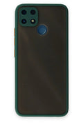 Mey İthalat® Realme C25 Kılıf Montreal Silikon Kapak - Yeşil