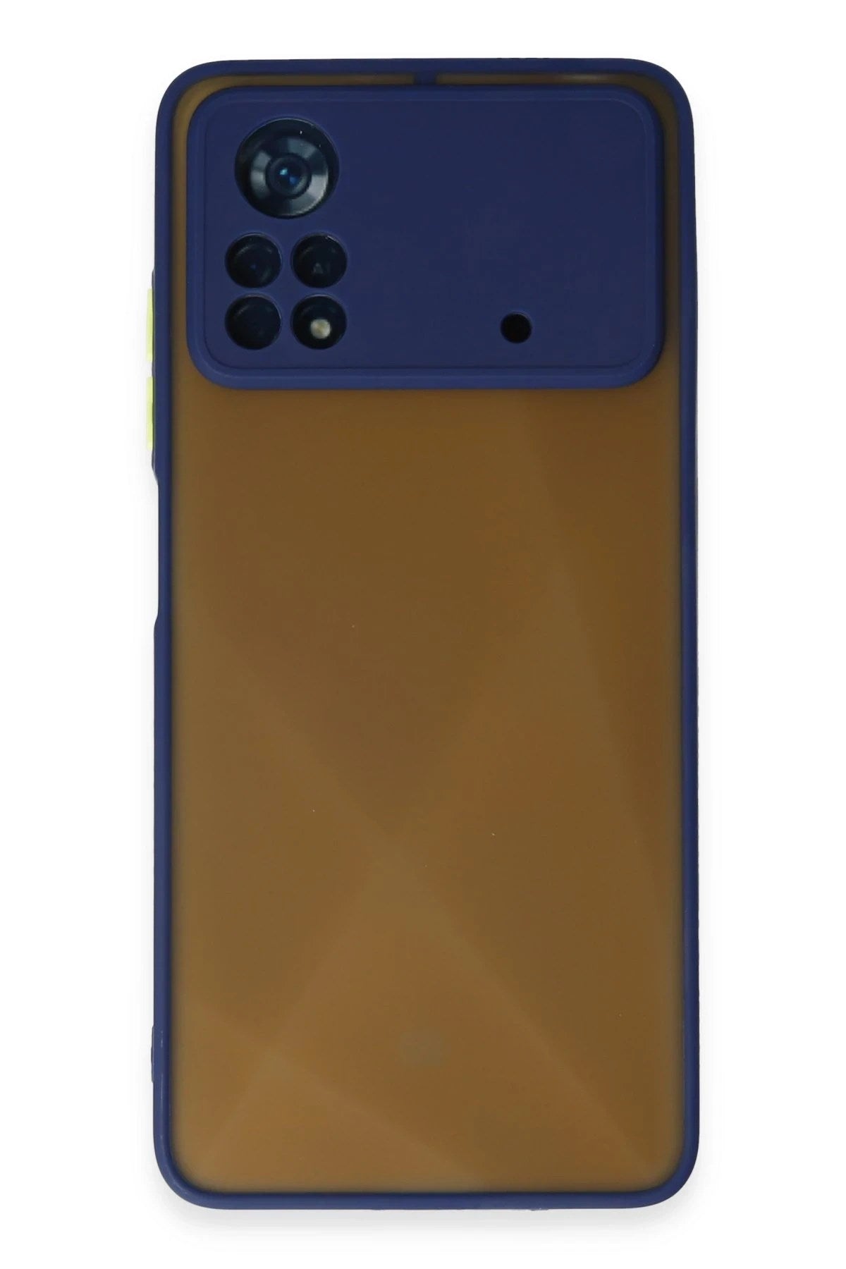 Mey İthalat® Poco X4 Pro 5G Kılıf Montreal Silikon Kapak - Lacivert
