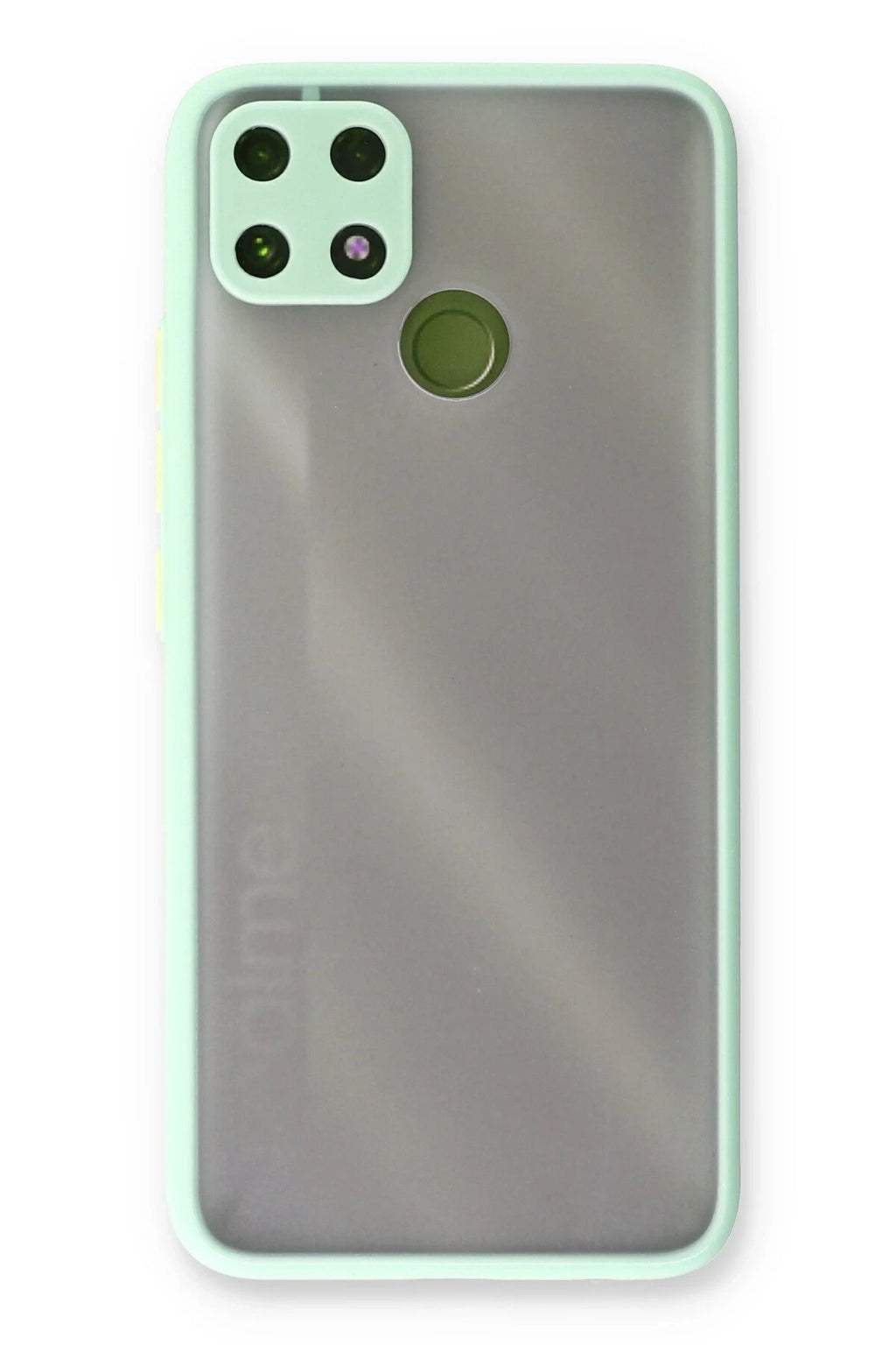 Mey İthalat® Realme C25 Kılıf Montreal Silikon Kapak - Turkuaz