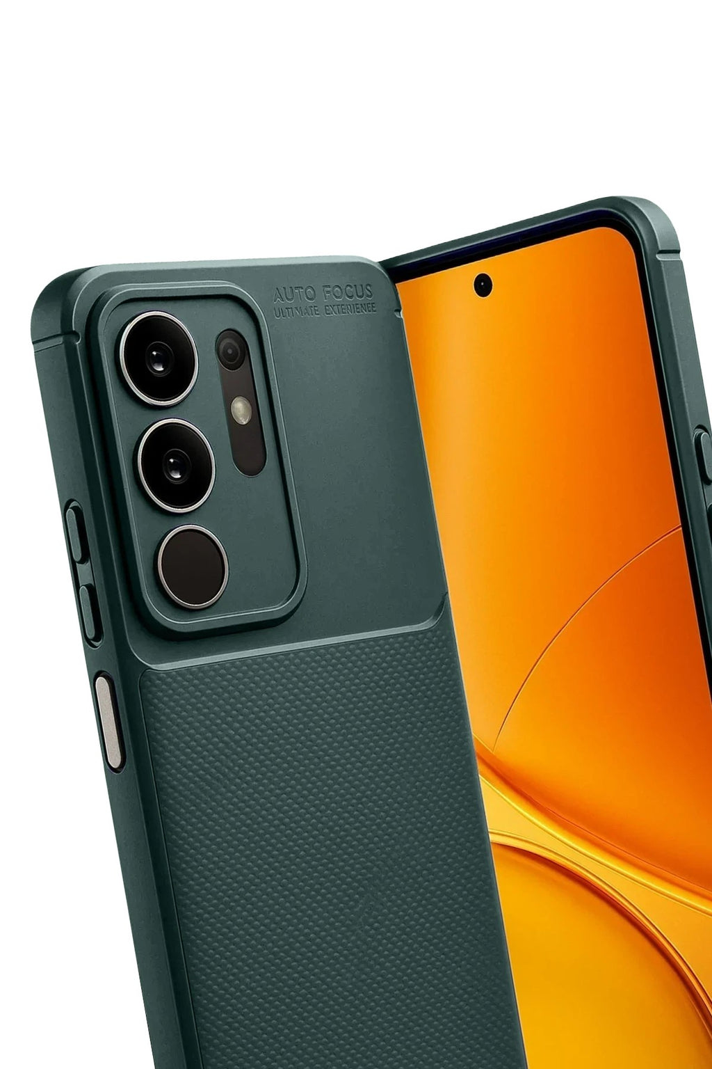 Mey İthalat® Vivo Y29 4G Auto Focus Karbon Kapak - Koyu Yeşil