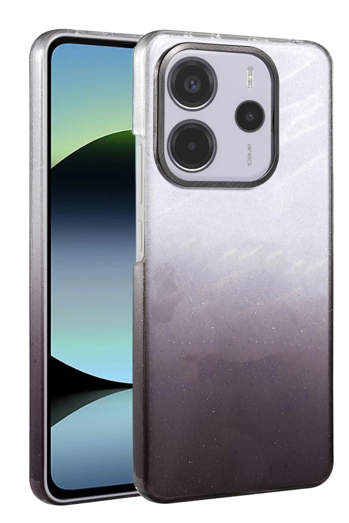 Mey İthalat® Redmi Note 14 4G Glossy Kapak - Siyah