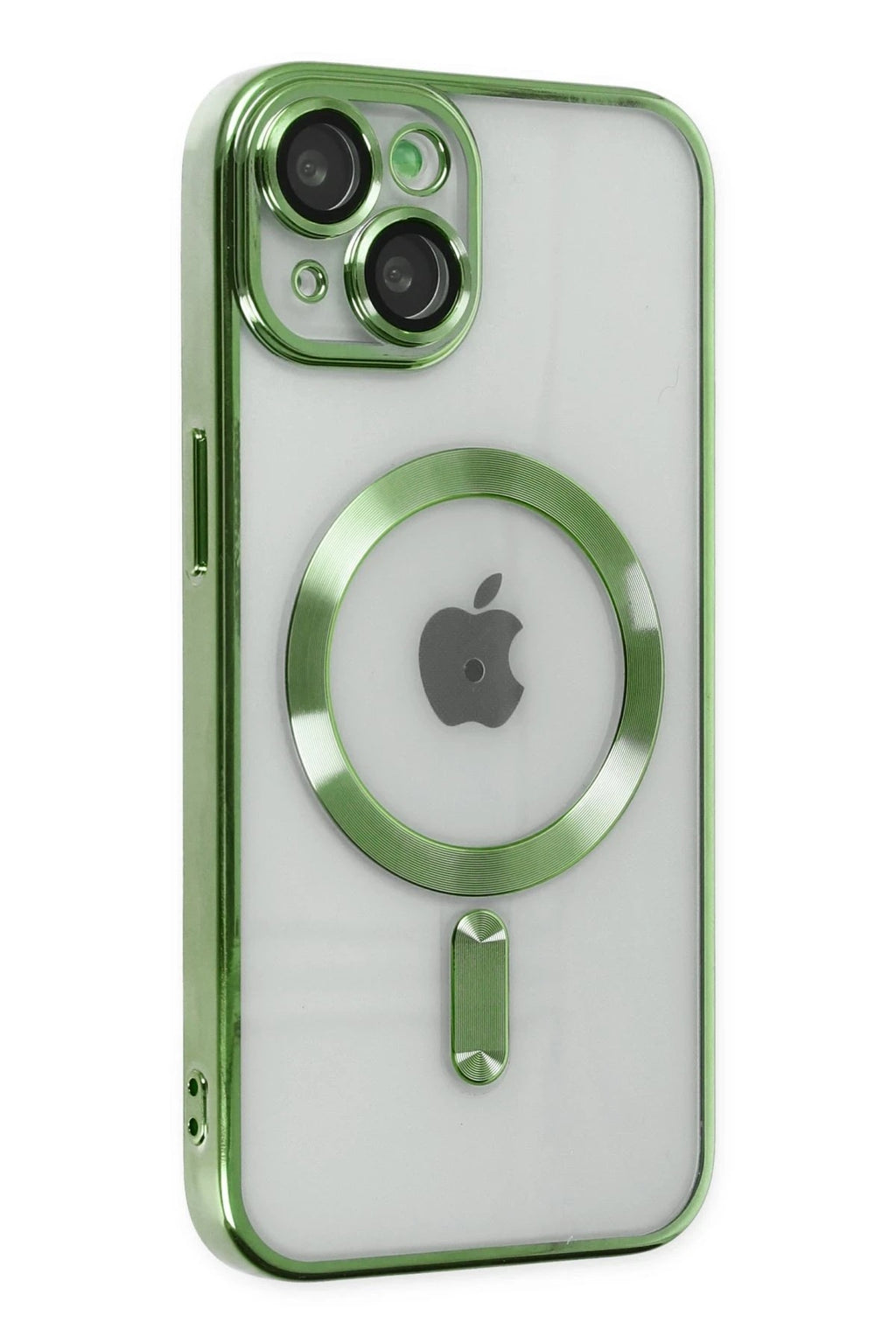 Mey İthalat® iPhone 14 Plus Kılıf Kross Magneticsafe Kapak - Koyu Yeşil