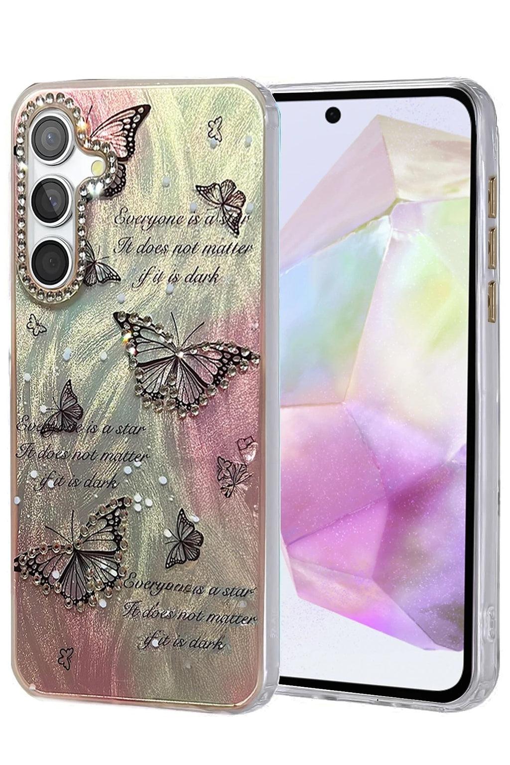 Mey İthalat® Samsung Galaxy A35 5G Kılıf Blade Aynalı Desenli Kapak - Desen 6