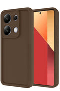 Mey İthalat® Redmi Note 13 Pro 4G Kılıf Viera Silikon - Kahverengi